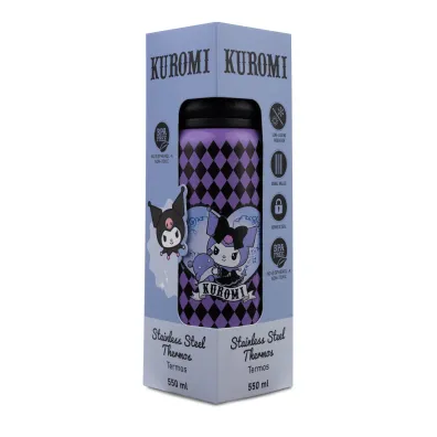 Patio Bidon 550ml metalowy termos Kuromi