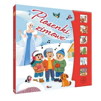 Piosenki zimowe. Ksi��ka d�wi�kowa z piosenkami dla dzieci