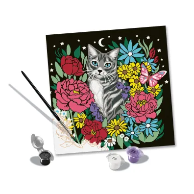 Ravensburger CreArt: Pixie Cold Edition - Kot 20x20cm