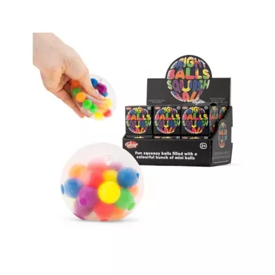 Bright balls squish ball MIX One for Fun