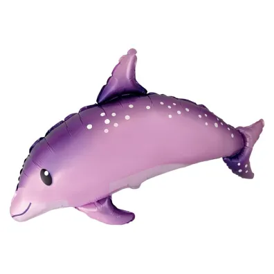 Balon foliowy S�odki Delfin r�owy 60cm