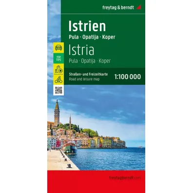 Mapa Istria Pula 1:100 000