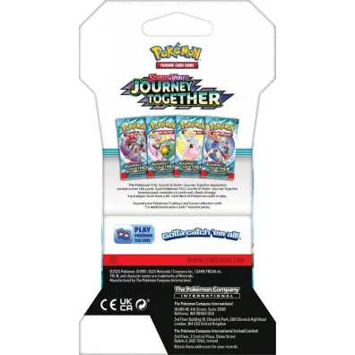 Pokmon TCG: Scarlet & Violet - Journey Together - Sleeved Booster mix