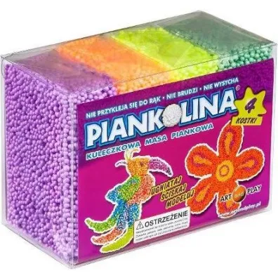 Pianka do modelowania 4 kolory Piankolina ART AND PLAY 10000404