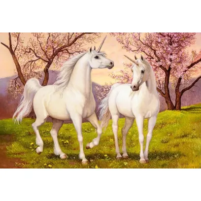 Puzzle 1000 el. Unicorn Love Castorland