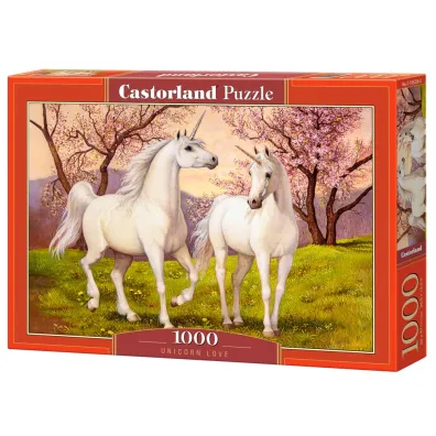 Puzzle 1000 el. Unicorn Love Castorland