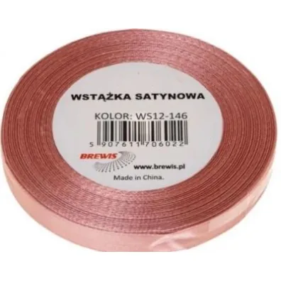 Brewis Wst��ka satynowa r�owa guma balonowa 12mm x 32m