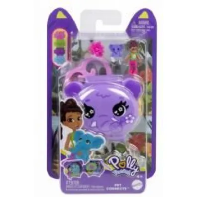 Polly Pocket. Pet Connects Elephan Mattel