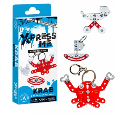 X-Press Me - Brelok DIY - Krab