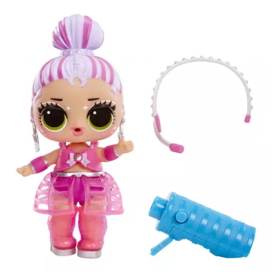 Lalka Lol Surprise z akcesoriami Neon Pop Stars kula MGA 120674 Mga Entertainment