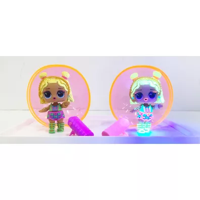 Lalka Lol Surprise z akcesoriami Neon Pop Stars kula MGA 120674 Mga Entertainment