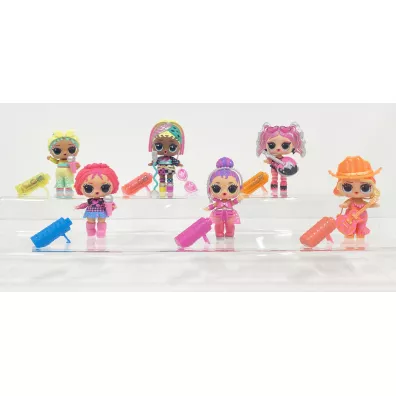 Lalka Lol Surprise z akcesoriami Neon Pop Stars kula MGA 120674 Mga Entertainment