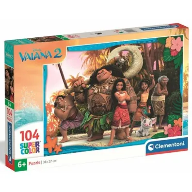 Puzzle 104 el. SuperColor. Vaiana 2 Clementoni