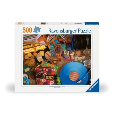 Puzzle 500 el. Hallo Vinyl Ravensburger