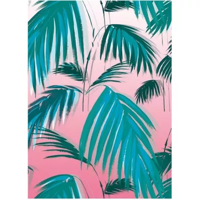 Museums & Galleries Karnet B6 z kopert� Sunset Palms