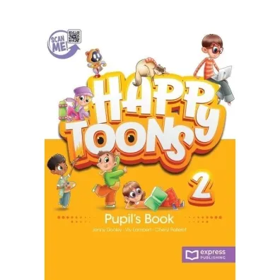 Happy Toons 2. Edycja mi�dzynarodowa. Pupil's Book + DigiBook - Jenny Dooley, Cheryl Pelteret, Viv Lambert