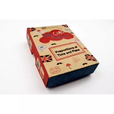 Fun Card English Prepositions of Time and Place - Pawe� Dwornik