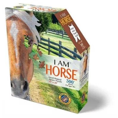 Puzzle konturowe 300 el. I am - Ko� Madd Capp