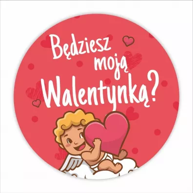 LearnHow Naklejki walentynkowe - B�dziesz moj�? 24 szt.