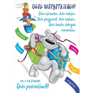 Stamp Karnet Happy B6 + koperta wz�r nr 11