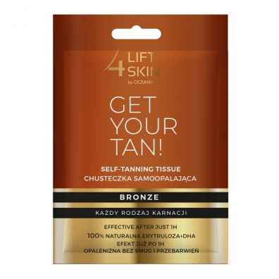 Lift4Skin Get Your Tan! chusteczka samoopalajca 1szt.