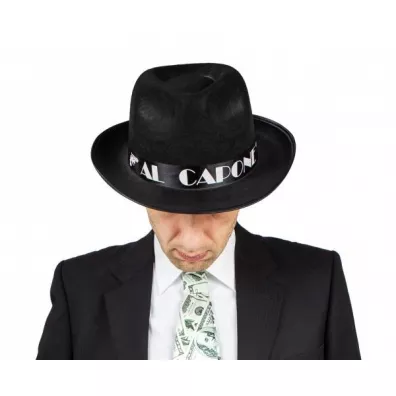 Godan Kapelusz Al Capone czarny