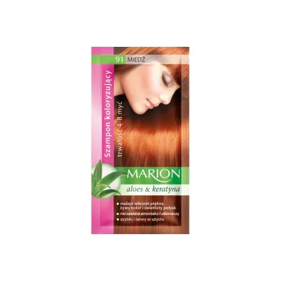 Marion Szampon koloryzuj�cy 4-8 my� 91 Mied� 40 ml