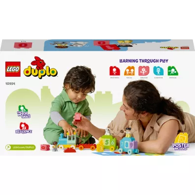 LEGO DUPLO Pocig z cyferkami - nauka liczenia 10954
