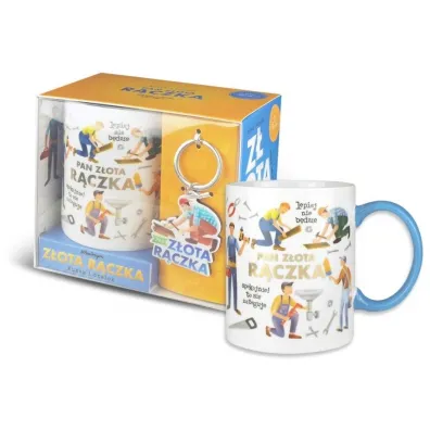 Pan Dragon Zestaw kubek + brelok Z�ota r�czka