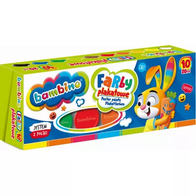 St. Majewski Farby plakatowe Bambino 10 x 20 ml