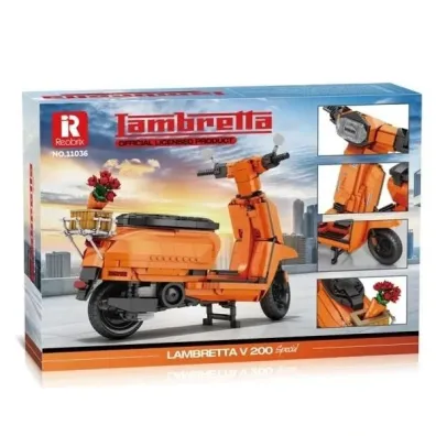 Klocki Lambretta V200 Orange 1169el
