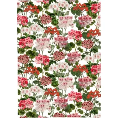 R�cznik kuchenny - Pelargonia