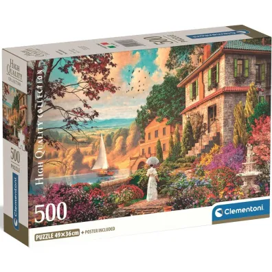 Puzzle 600el Victorian Promenade CLEMENTONI 35618 CLM