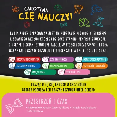 Lisciani Carotina ci� nauczy! Pory roku 304-PL102389