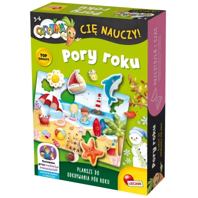 Lisciani Carotina ci� nauczy! Pory roku 304-PL102389