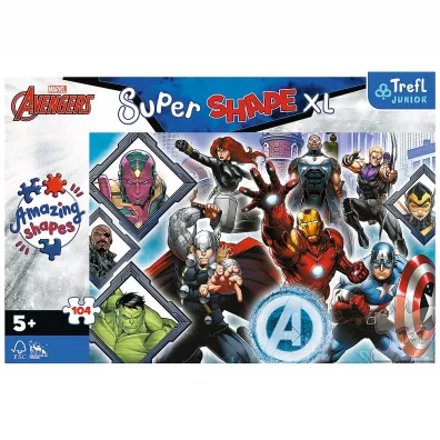 Puzzle 104 el. XL Twoi ulubieni Avengersi Trefl