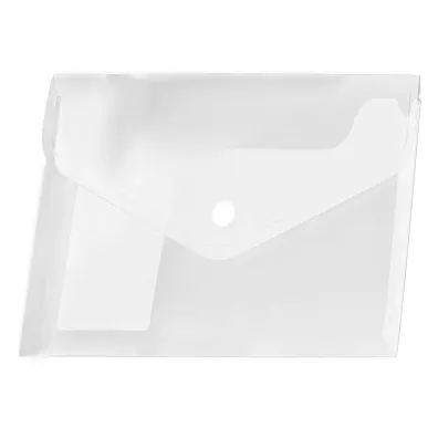 Tetis Koperta A5 PP na zatrzask transparentna 12 szt.
