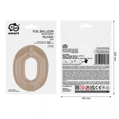 Godan BALON FOL 0 LATTE MATOWA 92CM GO PBH