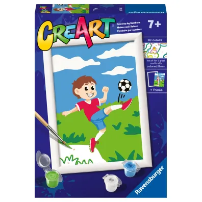 Malowanie po numerach CreArt - Pi�ka no�na Ravensburger