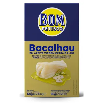 Bon Appetit Dorsz z czosnkiem w oliwie z oliwek extra virgin 78 g