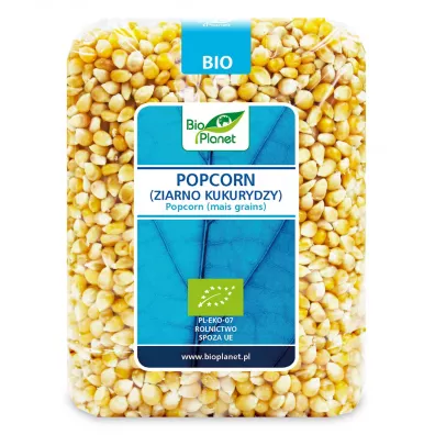 Bio Planet Popcorn (ziarno kukurydzy) 1 kg Bio