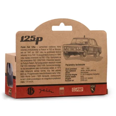 Kolekcja PRL-u Fiat 125P Stra� Daffi