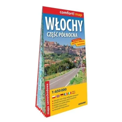 Comfort!map W�ochy cz. p�nocna 1:650 000