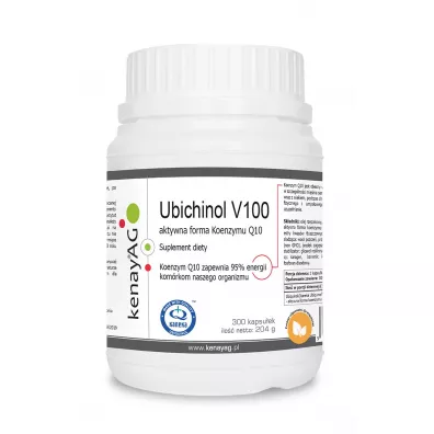 Kenay Ubichinol Koenzym Q10 V100 Suplement diety 300 kaps.