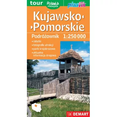 Kujawsko-pomorskie Podrownik 1:250 000