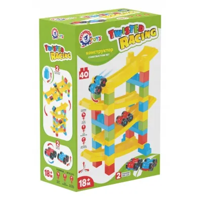 Zakr�cony tor wy�cigowy 40el Technok