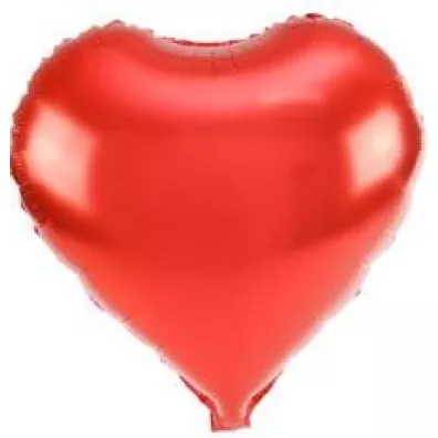 Balon foliowy serce czerwony