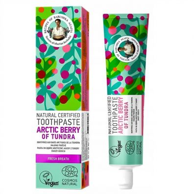 Bania Agafii Natural Toothpaste naturalna pasta do zbw Arktyczne Jagody z Tundry 85 g