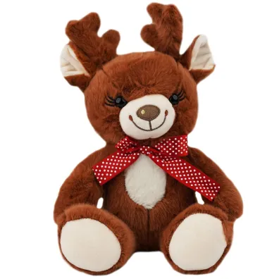 Maskotka renifer siedz�cy 21 cm Rozette