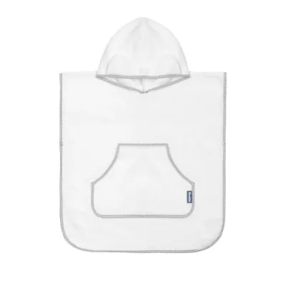 Sensillo Ponczo k�pielowe bia�y 55x60cm
